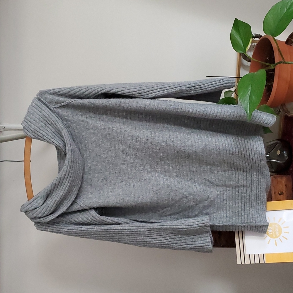 Cozy boatneck tunic sweater